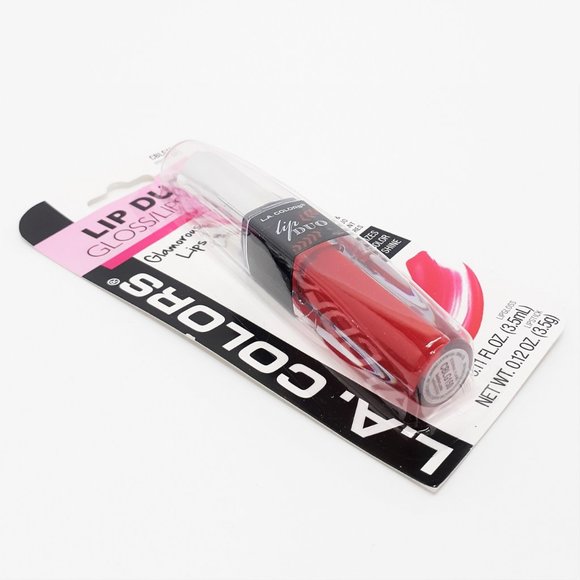 L.A. Colors Duo Lipstick/ Lip gloss Eternal Flame - Picture 2 of 6